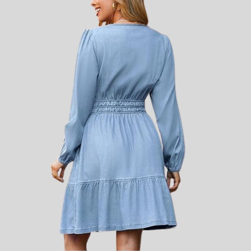 Høstkjole i denim